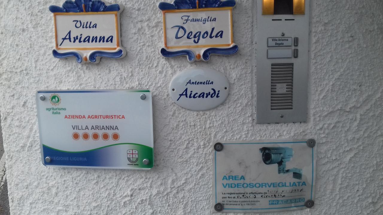 Azienda Agrituristica Villa Arianna Imperia Kültér fotó